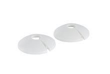 Plastroset 12 mm hvid - 2 stk.